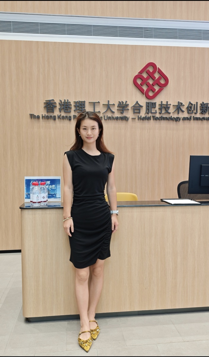 王静在香港理工大学合肥技术创新研究院
